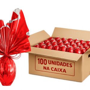 Pack Atacado - 100 Ovos de Páscoa 200g