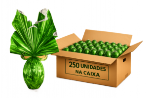 Pack Atacado - 250 Ovos de Páscoa 200g